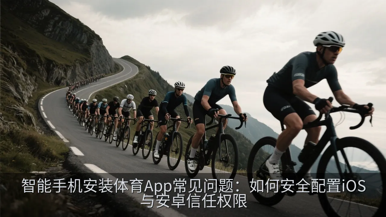 安全合规的智能手机应用下载与安装流程概念插图