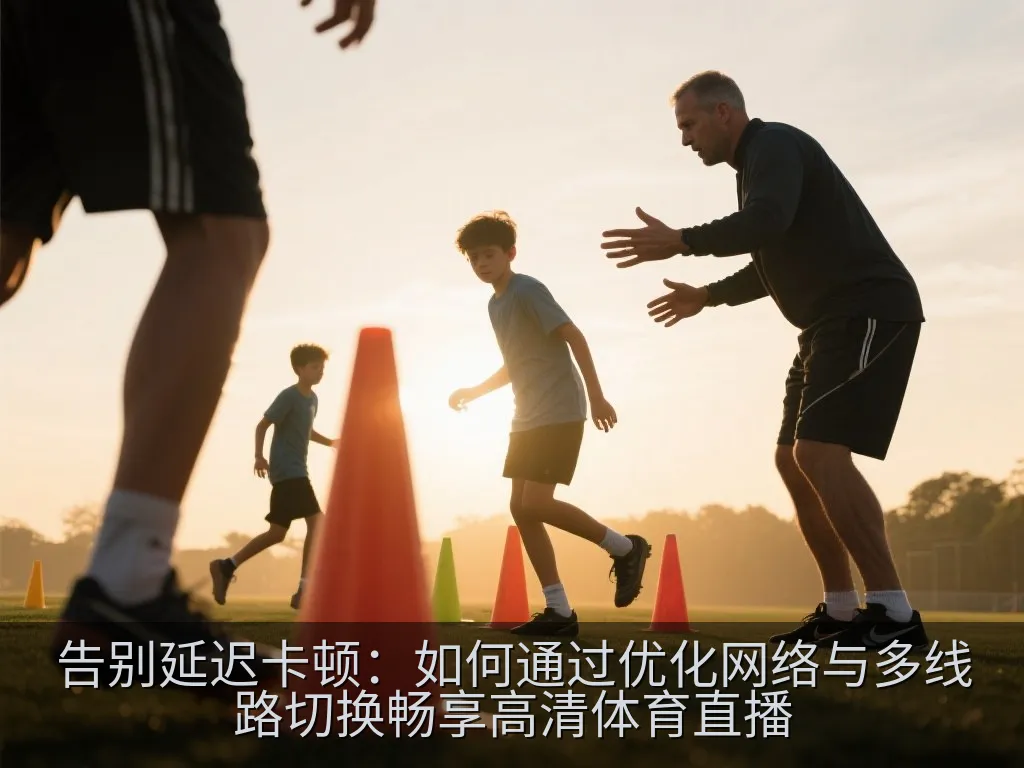 极速光纤网络与CDN节点传输的抽象概念图